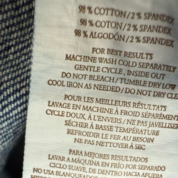 Peter Millar Crown Crafted True Blue Tailored Fit Five Pocket Jeans 32x30 1671 - Picture 4 of 4